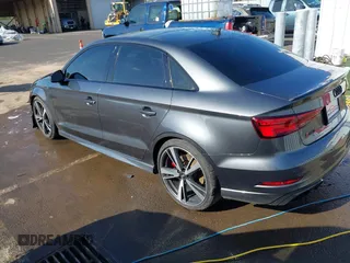 2019 Audi RS 3 with VIN WUABWGFF4KA906650, listed as a IAAI auction lot 42163296 with 36,235 mi miles and . Bid and sale history available at DreamBid. Image 3.