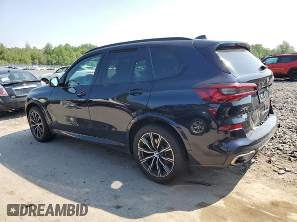 2023 BMW X5 xDrive40i with VIN 5UXCR6C09P9N95517, listed as a Copart auction lot 58315095 with Not provided miles and Salvage title. Bid and sale history available at DreamBid. Image 2.