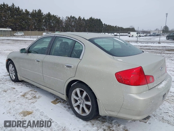 2005 Infiniti G35 with VIN JNKCV51F75M310689, listed as a IAAI auction lot 42101873 with 284,056 mi miles and . Bid and sale history available at carsss.com. Image 3.