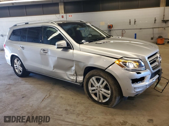 2016 Mercedes-Benz GL with VIN 4JGDF6EE9GA712675, listed as a Copart auction lot 77591294 with 164,208 mi miles and Salvage Title. Bid and sale history available at carsss.com. Image 4.
