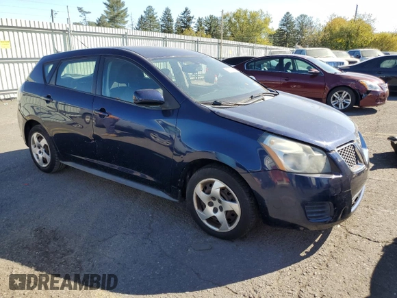 2009 Pontiac Vibe w/1SA with VIN 5Y2SP67889Z461362, listed as a Copart auction lot 76885774 with 138,586 mi miles and Salvage Title. Bid and sale history available at carsss.com. Image 4.