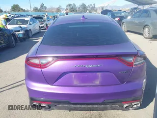 2020 Kia Stinger GT-Line with VIN KNAE15LA1L6078533, listed as a IAAI auction lot 41637202 with 63,494 mi miles. Bid and sale history available at carsss.com. Image 16.
