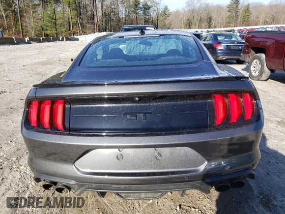 2020 Ford Mustang GT with VIN 1FA6P8CF5L5160571, listed as a Copart auction lot 49490595 with 73,863 mi miles and Salvage Title. Bid and sale history available at DreamBid. Image 6.