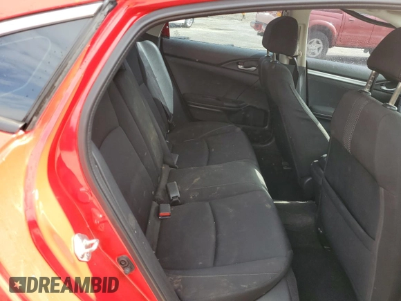 2018 Honda Civic EX with VIN 2HGFC2F7XJH506726, listed as a Copart auction lot 47131355 with 138,263 mi miles and Salvage Title. Bid and sale history available at DreamBid. Image 10.