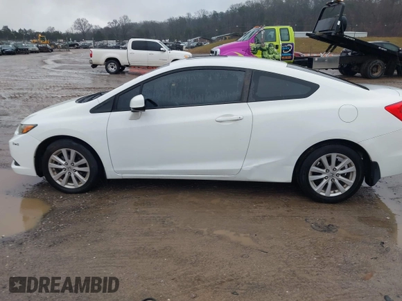 2012 Honda Civic Cpe EX-L with VIN 2HGFG3B09CH502883, listed as a IAAI auction lot 41571437 with 187,046 mi miles. Bid and sale history available at carsss.com. Image 14.