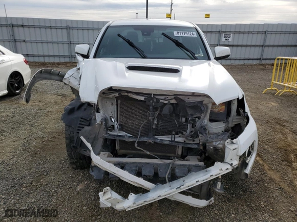 2019 Toyota Tacoma 4WD SR with VIN 3TMCZ5AN3KM207007, listed as a Copart auction lot 81179124 with 0 mi miles and Salvage Title. Bid and sale history available at carsss.com. Image 5.