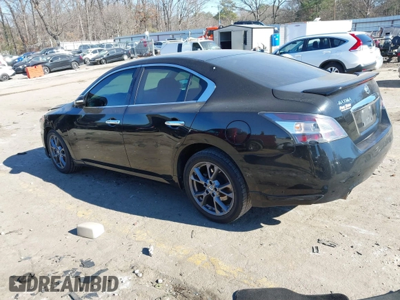 2014 Nissan Maxima SV z VIN 1N4AA5AP0EC479039, wystawiony jako IAAI lot #41346084 z przebiegiem 235 823 mil mil oraz . Historia ofert i sprzedaży dostępna na DreamBid. Obrazek 3.