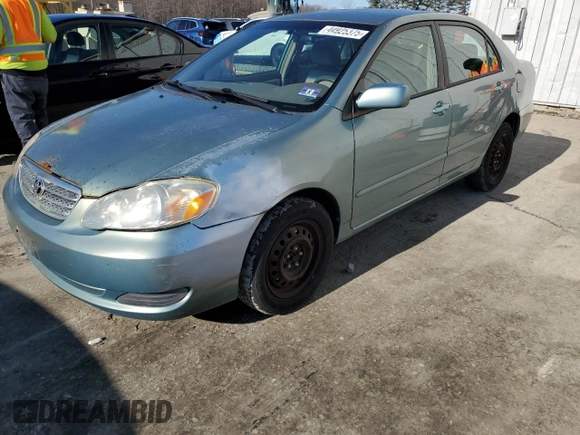 2007 Toyota Corolla CE with VIN 2T1BR30E57C765619, listed as a Copart auction lot 44925375 with 187,107 mi miles and Clean Title. Bid and sale history available at DreamBid. Image 1.
