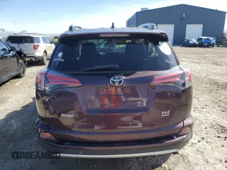 2018 Toyota RAV4 XLE with VIN 2T3RFREV3JW780944, listed as a Copart auction lot 48251255 with Not Provided miles and Salvage Title. Bid and sale history available at DreamBid. Image 6.
