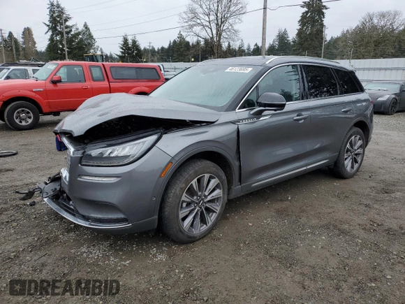 2021 Lincoln Corsair Reserve z VIN 5LMCJ2D93MUL14182, wystawiony jako Copart lot #46123695 z przebiegiem 37 403 mil mil oraz Szkoda całkowita • Salvage title. Historia ofert i sprzedaży dostępna na DreamBid. Obrazek 1.