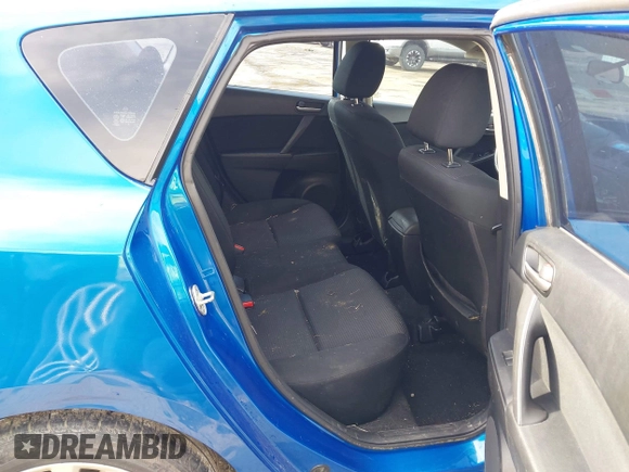 2012 Mazda 3 i Touring with VIN JM1BL1L71C1653739, listed as a IAAI auction lot 42023330 with 140,027 mi miles and . Bid and sale history available at DreamBid. Image 8.