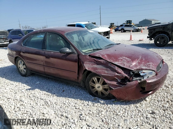 2007 Ford Taurus SEL with VIN 1FAFP56U27A183683, listed as a Copart auction lot 48707555 with Not Provided miles and Salvage Title. Bid and sale history available at DreamBid. Image 4.