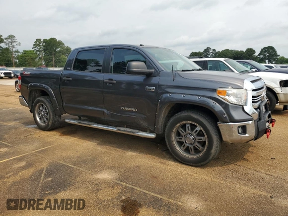 2016 Toyota Tundra 4WD Truck SR5 with VIN 5TFDW5F19GX558735, listed as a Copart auction lot 56912474 with 121,939 mi miles and Salvage Title. Bid and sale history available at carsss.com. Image 4.