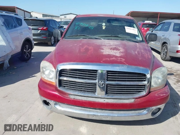 2006 Dodge 1500 SLT with VIN 3D7KR19D26G206859, listed as a IAAI auction lot 41983903 with 268,199 mi miles and . Bid and sale history available at DreamBid. Image 1.
