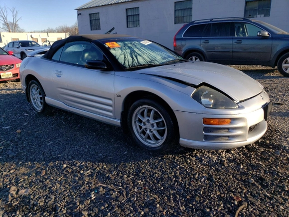 2002 Mitsubishi Eclipse GT with VIN 4A3AE85H82E042471, listed as a Copart auction lot 84645844 with 82,689 mi miles and Salvage Title. Bid and sale history available at carsss.com. Image 4.