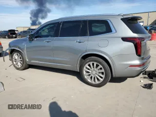 2023 Cadillac XT6 FWD Premium Luxury with VIN 1GYKPCRS4PZ124119, listed as a Copart auction lot 87836515 with 14,752 mi miles and Salvage title. Bid and sale history available at DreamBid. Image 2.