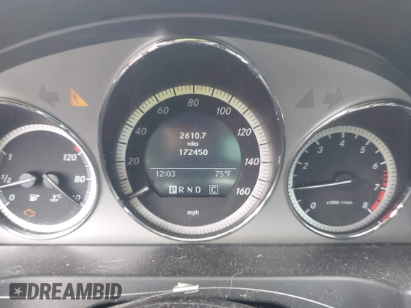 2009 Mercedes-Benz C 300 Sport with VIN WDDGF81X59F269490, listed as a IAAI auction lot 42257386 with 172,450 mi miles and . Bid and sale history available at DreamBid. Image 7.