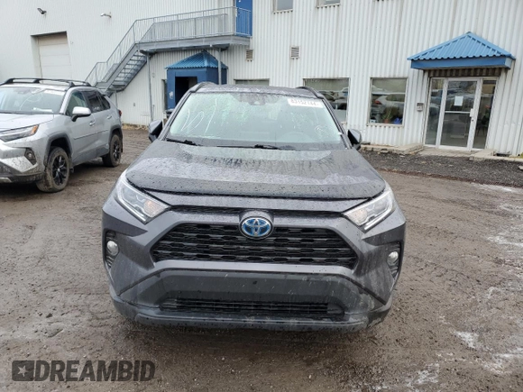 2021 Toyota RAV4 Hybrid XLE with VIN 2T3RWRFV4MW125582, listed as a Copart auction lot 83152144 with 66,762 mi miles and Salvage title. Bid and sale history available at DreamBid. Image 5.