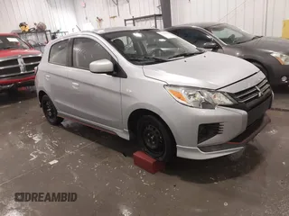 2022 Mitsubishi Mirage ES z VIN ML32AUHJ4NH007491, wystawiony jako IAAI lot #41641405 z przebiegiem 37 322 mil mil oraz . Historia ofert i sprzedaży dostępna na DreamBid. Obrazek 1.