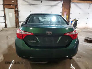 2016 Toyota Corolla L with VIN 2T1BURHE9GC700794, listed as a Copart auction lot 61929045 with 145,386 mi miles and Salvage title. Bid and sale history available at DreamBid. Image 6.