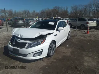 2015 Kia Optima SXL Turbo with VIN 5XXGR4A60FG378566, listed as a IAAI auction lot 41750017 with 111,850 mi miles and . Bid and sale history available at DreamBid. Image 17.
