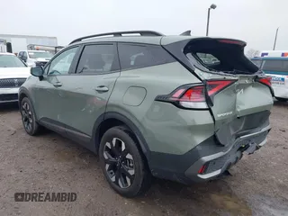 2023 Kia Sportage X-Line with VIN 5XYK6CAF7PG114819, listed as a IAAI auction lot 41960838 with 23,277 mi miles and . Bid and sale history available at DreamBid. Image 3.