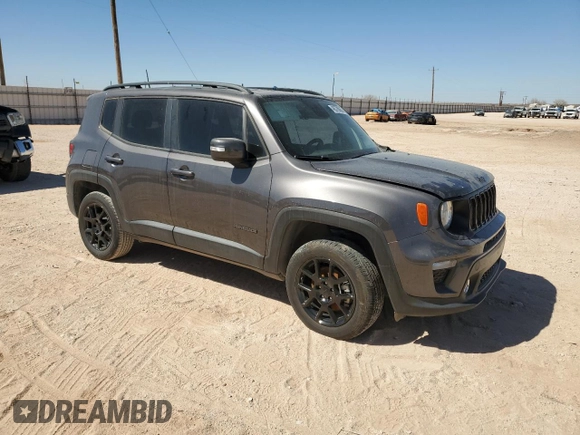 2019 Jeep Renegade Latitude z VIN ZACNJBBB4KPK54222, wystawiony jako Copart lot #48378065 z przebiegiem 80 169 mil mil oraz Szkoda całkowita • Salvage title. Historia ofert i sprzedaży dostępna na DreamBid. Obrazek 4.