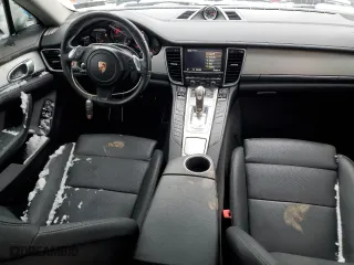 2014 Porsche Panamera with VIN WP0AA2A70EL005374, listed as a Copart auction lot 44396795 with 78,414 mi miles and Salvage Title. Bid and sale history available at carsss.com. Image 8.