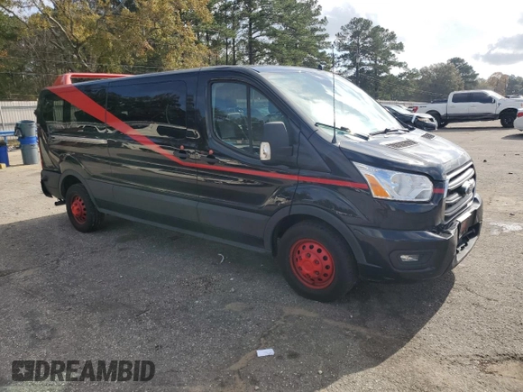 2020 Ford Transit Passenger XL with VIN 1FBAX9Y81LKB06954, listed as a Copart auction lot 85022074 with 71,797 mi miles and Salvage Title. Bid and sale history available at DreamBid. Image 4.
