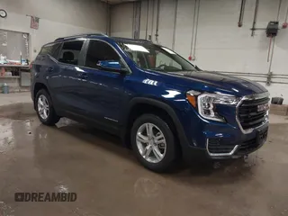 2023 GMC Terrain SLE with VIN 3GKALTEG9PL137698, listed as a IAAI auction lot 41062738 with 29,134 mi miles. Bid and sale history available at carsss.com. Image 1.