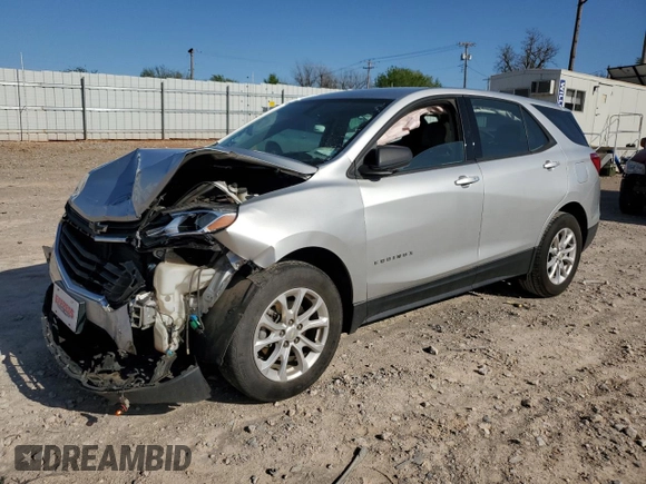 2019 Chevrolet Equinox LS z VIN 3GNAXHEV7KS507208, wystawiony jako Copart lot #52557065 z przebiegiem 119 425 mil mil oraz Szkoda całkowita • Salvage title. Historia ofert i sprzedaży dostępna na DreamBid. Obrazek 1.