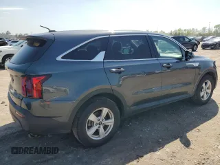 2021 Kia Sorento LX with VIN 5XYRG4LC4MG068446, listed as a Copart auction lot 50249535 with 42,984 mi miles and Salvage Title. Bid and sale history available at carsss.com. Image 3.