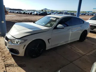 2015 BMW 4 Series 428i xDrive z VIN WBA4A7C59FD415699, wystawiony jako Copart lot #59233635 z przebiegiem 86 684 mil mil oraz Szkoda całkowita • Salvage title. Historia ofert i sprzedaży dostępna na DreamBid. Obrazek 1.