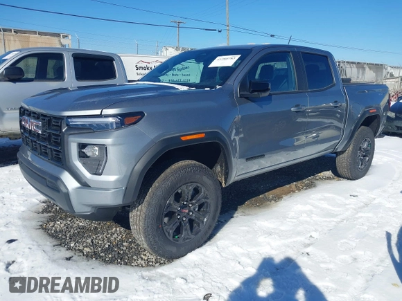 2024 GMC Canyon 2WD Elevation with VIN 1GTP5BEK9R1318857, listed as a IAAI auction lot 41280783 with 107 mi miles. Bid and sale history available at carsss.com. Image 18.