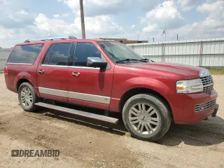 2008 Lincoln Navigator with VIN 5LMFL28548LJ07424, listed as a Copart auction lot 44465895 with 127,159 mi miles and Clean title. Bid and sale history available at DreamBid. Image 4.