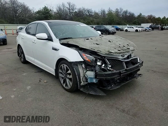 2015 Kia Optima SX Turbo with VIN 5XXGR4A61FG367091, listed as a Copart auction lot 48299065 with 106,003 mi miles and Non Repairable. Bid and sale history available at carsss.com. Image 11.