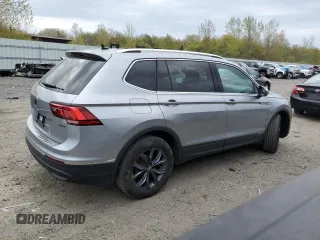 2022 Volkswagen Tiguan SE with VIN 3VV2B7AX3NM175114, listed as a Copart auction lot 52136025 with 35,906 mi miles and Salvage title. Bid and sale history available at DreamBid. Image 3.