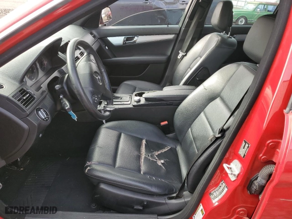 2008 Mercedes-Benz C-Class 3.0L Sport with VIN WDDGF54X28R023374, listed as a Copart auction lot 44386125 with 149,645 mi miles and Salvage Title. Bid and sale history available at carsss.com. Image 7.