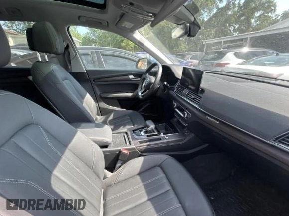 2021 Audi Q5 Premium Plus с VIN WA1BAAFY2M2128107, выставлен на аукционе Copart как лот 62093395 с пробегом Не указан миль и Списание • Salvage title. История ставок и продаж доступна на DreamBid. Изображение 5.