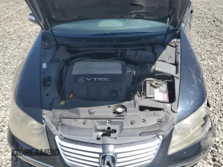 2005 Acura RL with VIN JH4KB16525C003353, listed as a Copart auction lot 61228265 with 150,548 mi miles and Salvage title. Bid and sale history available at DreamBid. Image 11.