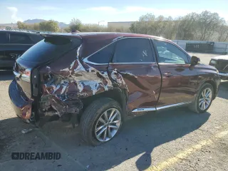 2015 Lexus RX 450h z VIN 2T2ZB1BA0FC002077, wystawiony jako Copart lot #88992665 z przebiegiem 56 189 mil mil oraz Szkoda całkowita • Salvage title. Historia ofert i sprzedaży dostępna na DreamBid. Obrazek 3.