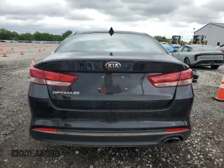 2017 Kia Optima LX with VIN 5XXGT4L32HG143948, listed as a Copart auction lot 57883115 with 50,375 mi miles and Salvage title. Bid and sale history available at DreamBid. Image 6.