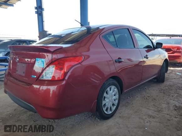 2016 Nissan Versa S with VIN 3N1CN7AP5GL883435, listed as a Copart auction lot 63119055 with 192,535 mi miles and Clean title. Bid and sale history available at DreamBid. Image 3.