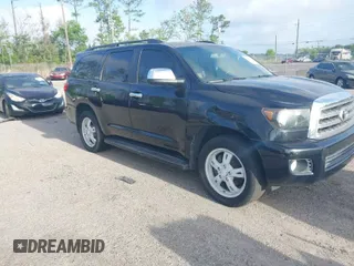 2008 Toyota Sequoia Ltd with VIN 5TDZY68A88S000028, listed as a IAAI auction lot 41954510 with 314,628 mi miles. Bid and sale history available at carsss.com. Image 1.