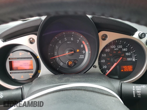 2015 Nissan 370Z with VIN JN1AZ4EH5FM441613, listed as a Copart auction lot 43133974 with 45,456 mi miles. Bid and sale history available at carsss.com. Image 9.