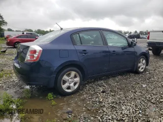 2008 Nissan Sentra S with VIN 3N1AB61E28L737794, listed as a Copart auction lot 57814725 with 92,282 mi miles and Salvage title. Bid and sale history available at DreamBid. Image 3.