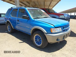 2001 Isuzu Rodeo S with VIN 4S2CK58W914324625, listed as a IAAI auction lot 42580333 with 180,736 mi miles and . Bid and sale history available at DreamBid. Image 1.