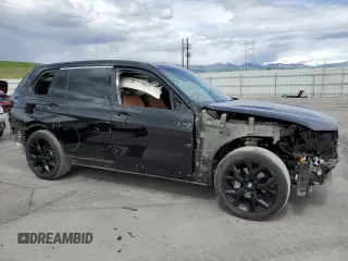2022 BMW X7 xDrive40i z VIN 5UXCW2C01N9J33094, wystawiony jako Copart lot #57254975 z przebiegiem 26 145 mil mil oraz Szkoda całkowita • Salvage title. Historia ofert i sprzedaży dostępna na DreamBid. Obrazek 4.