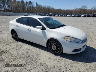 2016 Dodge Dart SE with VIN 1C3CDFAA3GD539585, listed as a Copart auction lot 48813785 with 110,976 mi miles and Salvage Title. Bid and sale history available at carsss.com. Image 4.