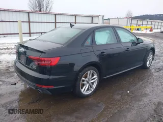 2017 Audi A4 Season of Audi Premium with VIN WAUDNAF46HN041781, listed as a IAAI auction lot 41649884 with 46,823 mi miles. Bid and sale history available at carsss.com. Image 4.